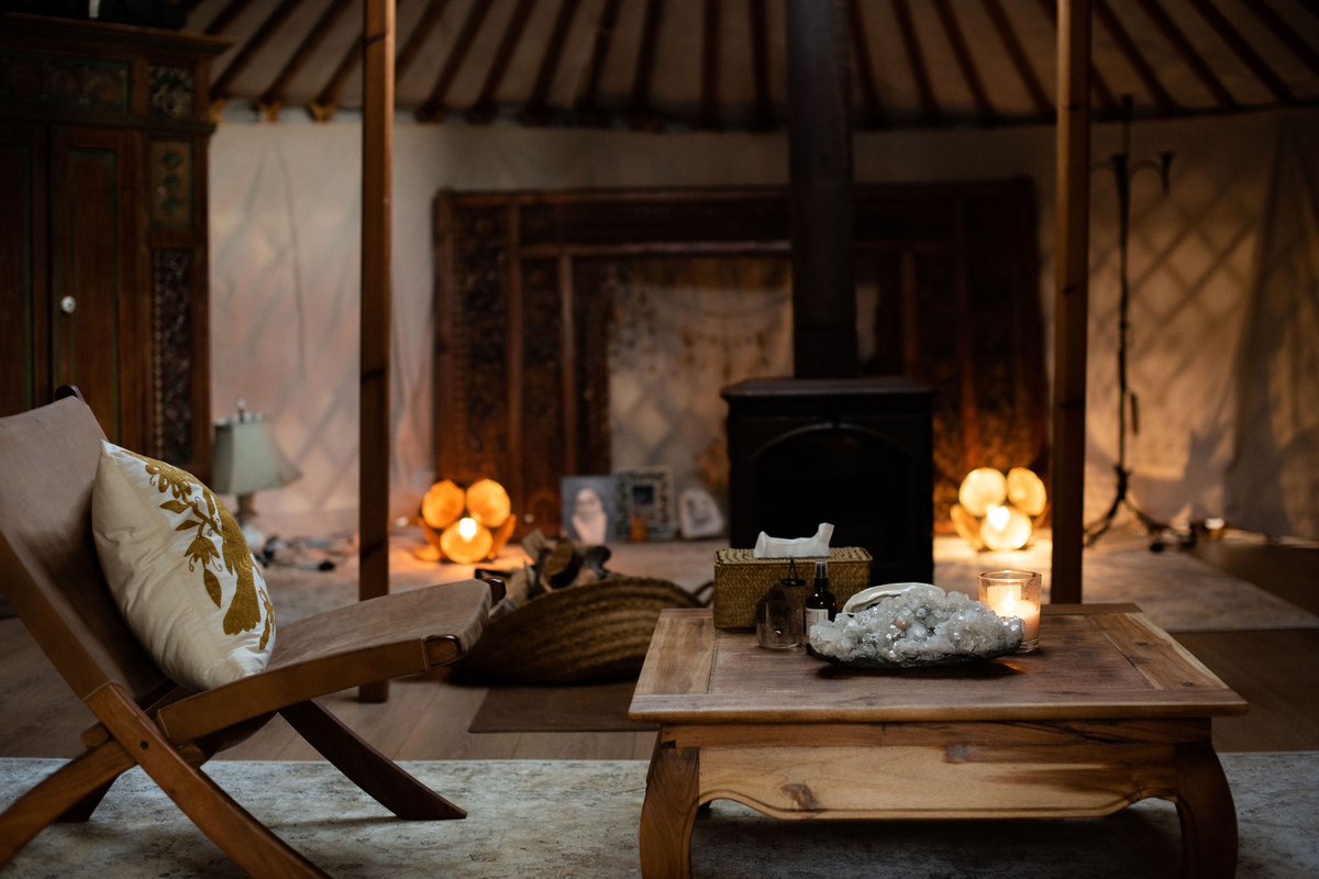 Ibiza Yurt sanctuary space